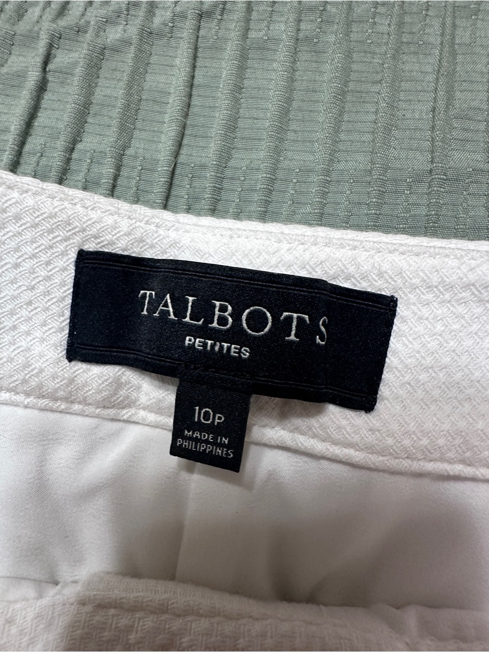 Talbots White Women's Pant Suit - Picture 3 of 5